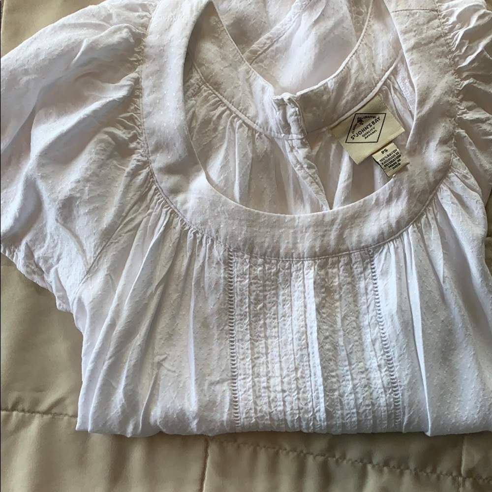 White blouse.